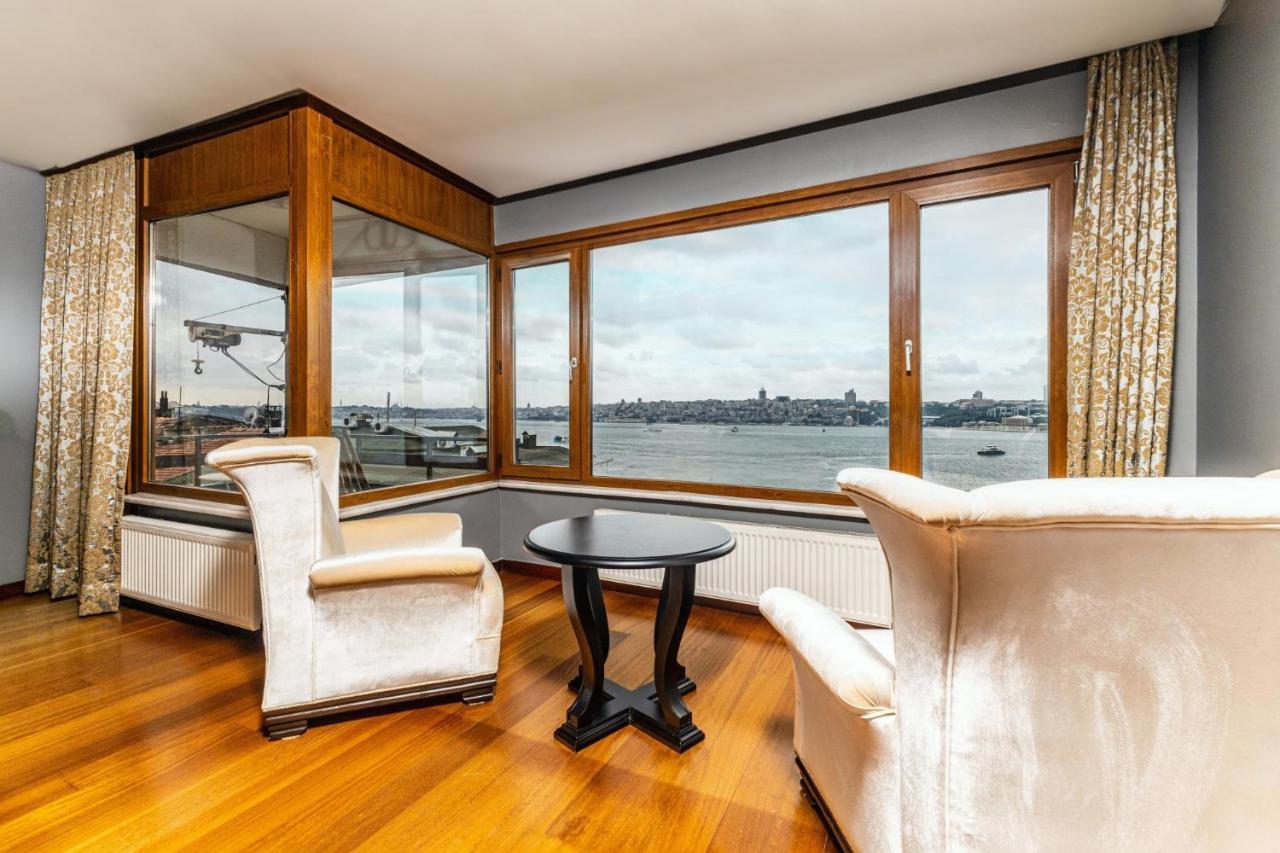 이스탄불 Duplex Flat W Panoramic Bosphorus View And Terrace 아파트 외부 사진