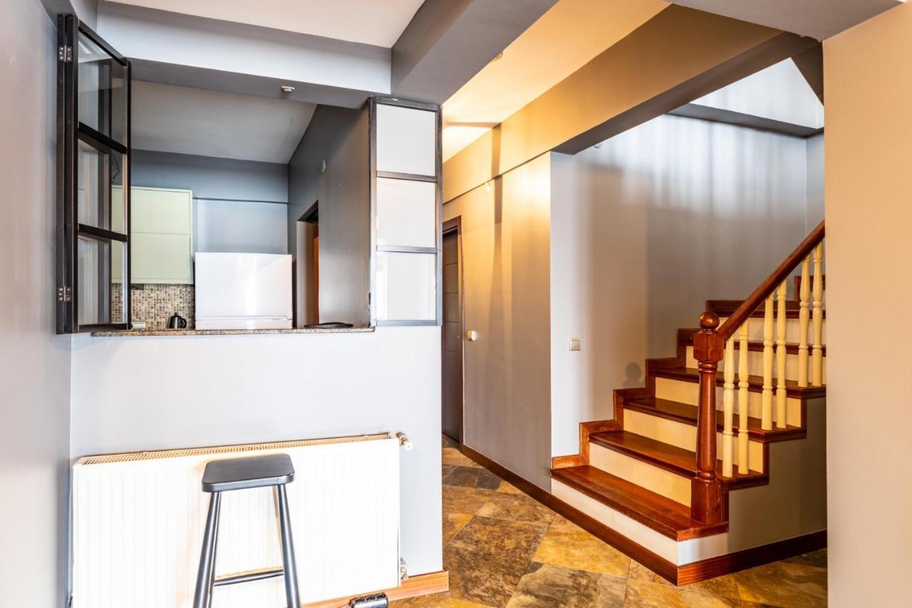 이스탄불 Duplex Flat W Panoramic Bosphorus View And Terrace 아파트 외부 사진
