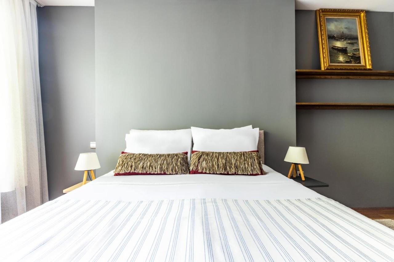 이스탄불 Duplex Flat W Panoramic Bosphorus View And Terrace 아파트 외부 사진
