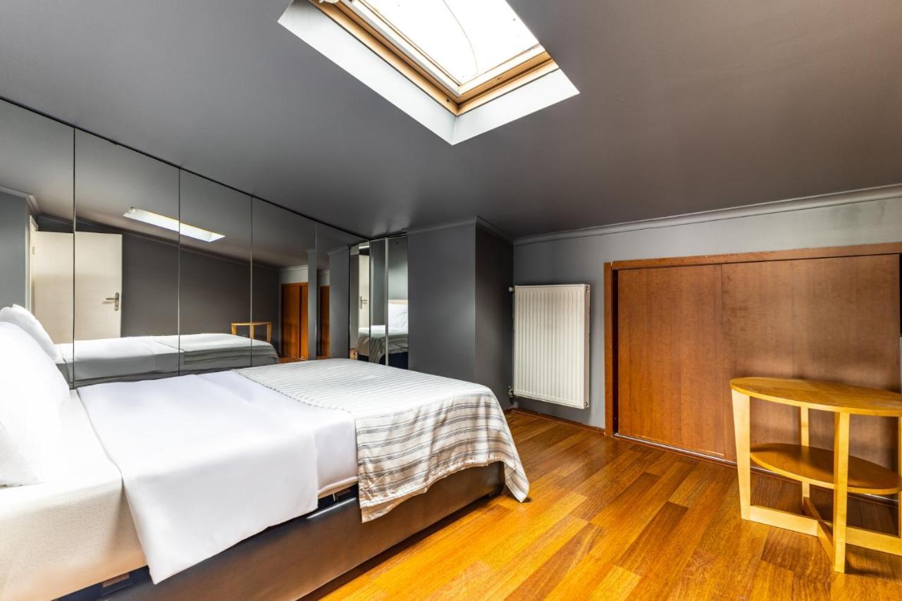 이스탄불 Duplex Flat W Panoramic Bosphorus View And Terrace 아파트 외부 사진