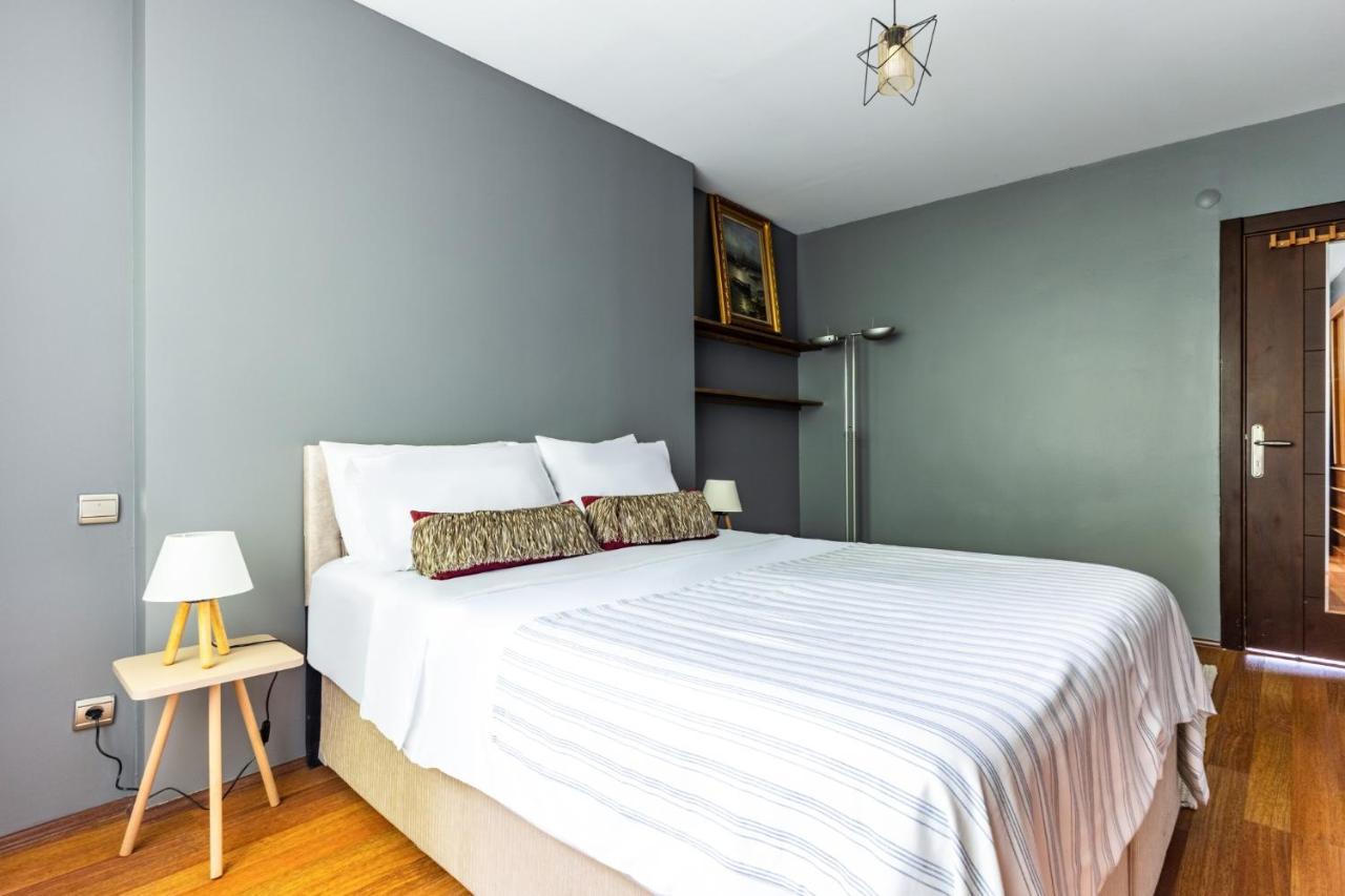 이스탄불 Duplex Flat W Panoramic Bosphorus View And Terrace 아파트 외부 사진