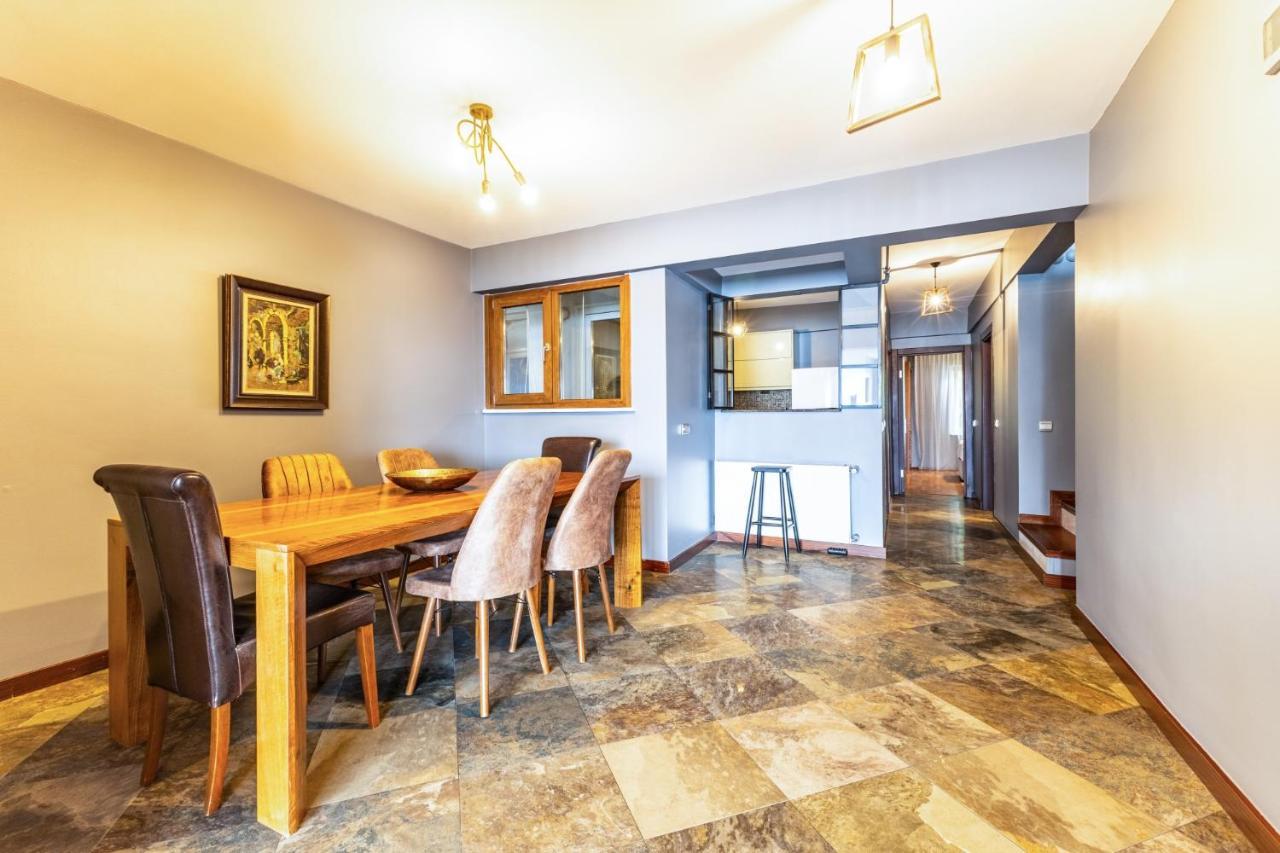 이스탄불 Duplex Flat W Panoramic Bosphorus View And Terrace 아파트 외부 사진