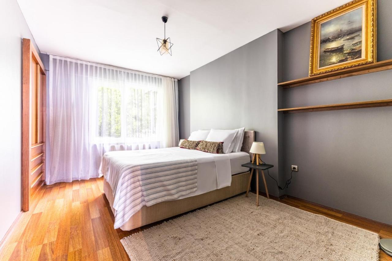 이스탄불 Duplex Flat W Panoramic Bosphorus View And Terrace 아파트 외부 사진